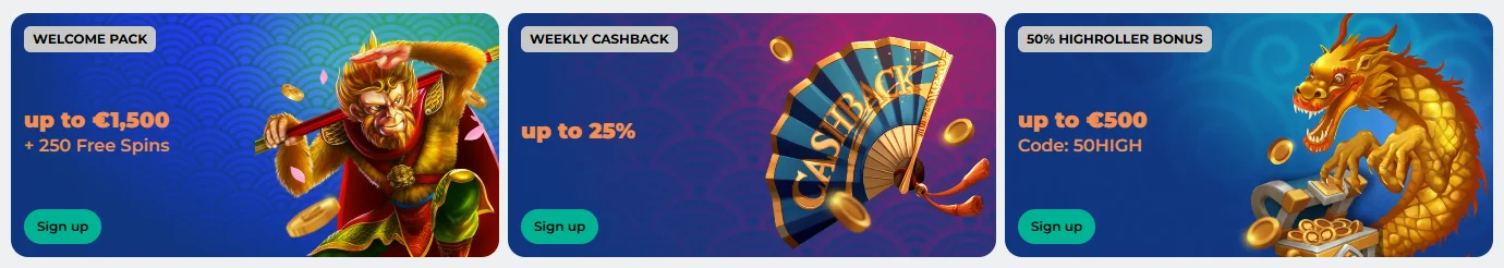 various-casino-bonuses-banner